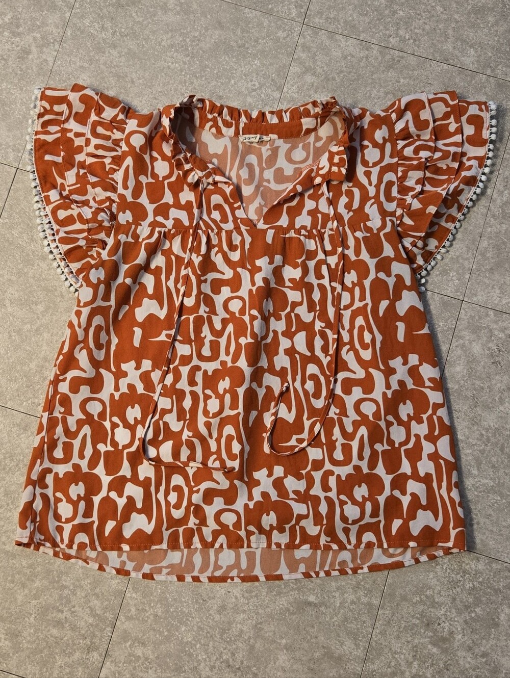 Ruffle Blouse